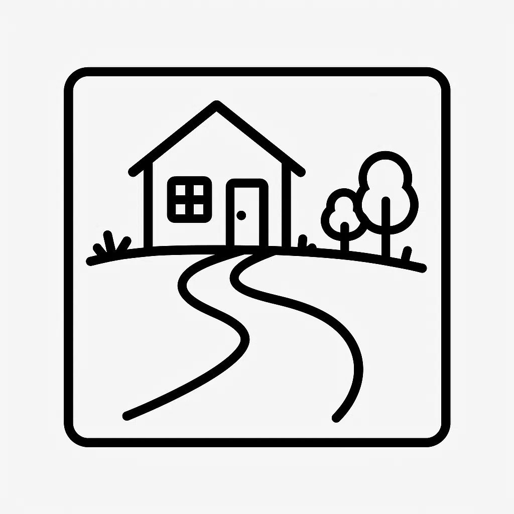 icon weg zu plan